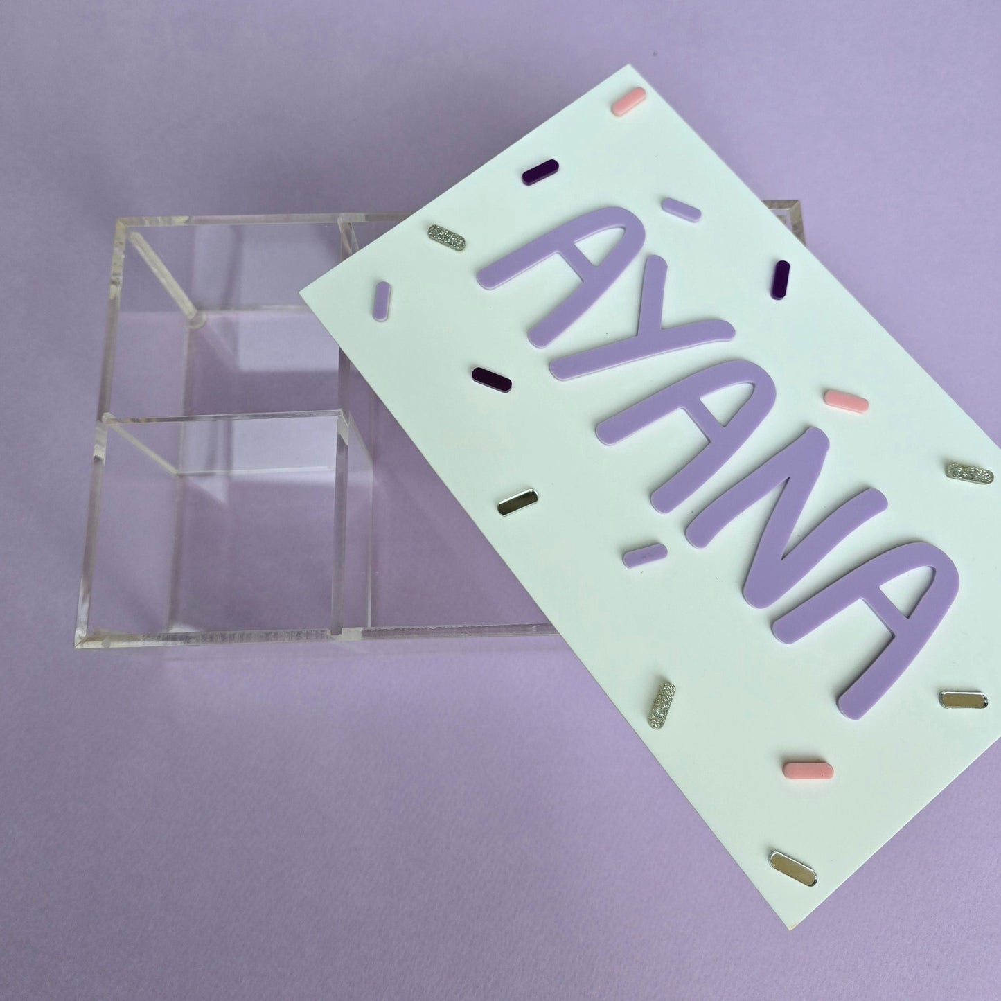 Personalized Sprinkle Confetti Box