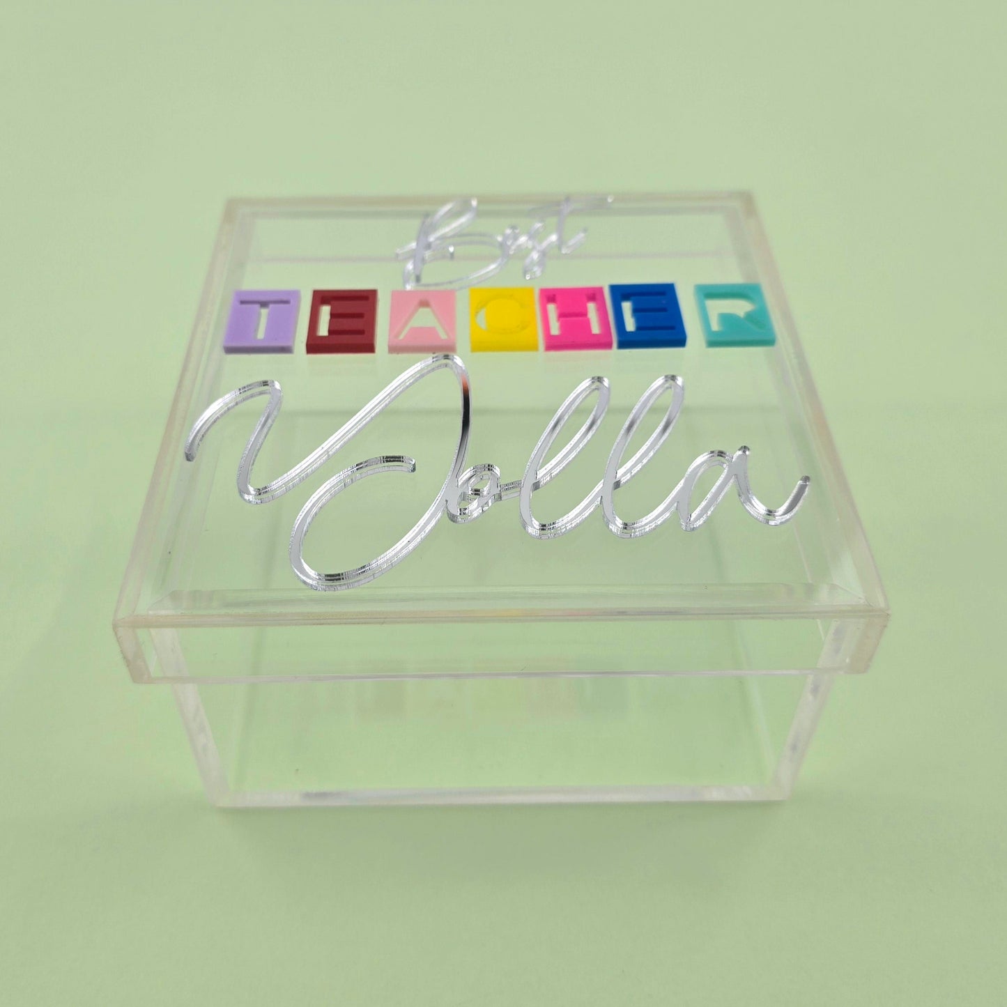 Personalized Teacher Gift Box