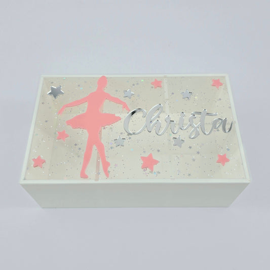 Personalized Balerina Keepsake Box