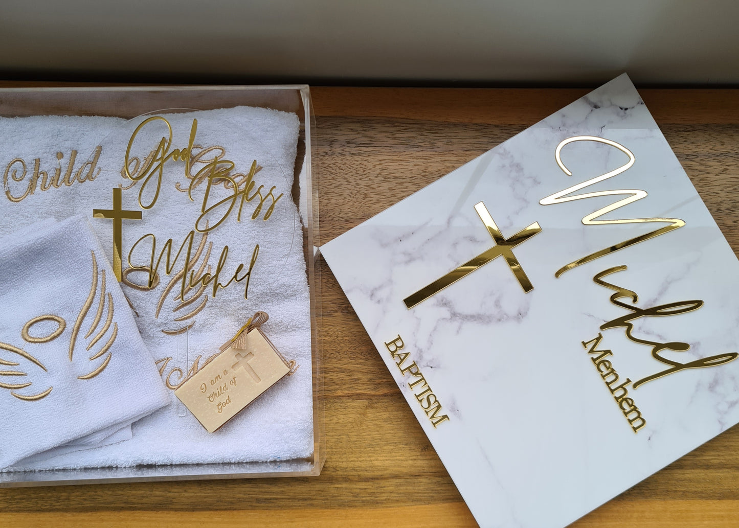 Personalized Baptism Keepsake Box