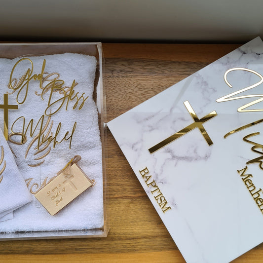 Personalized Baptism Keepsake Box