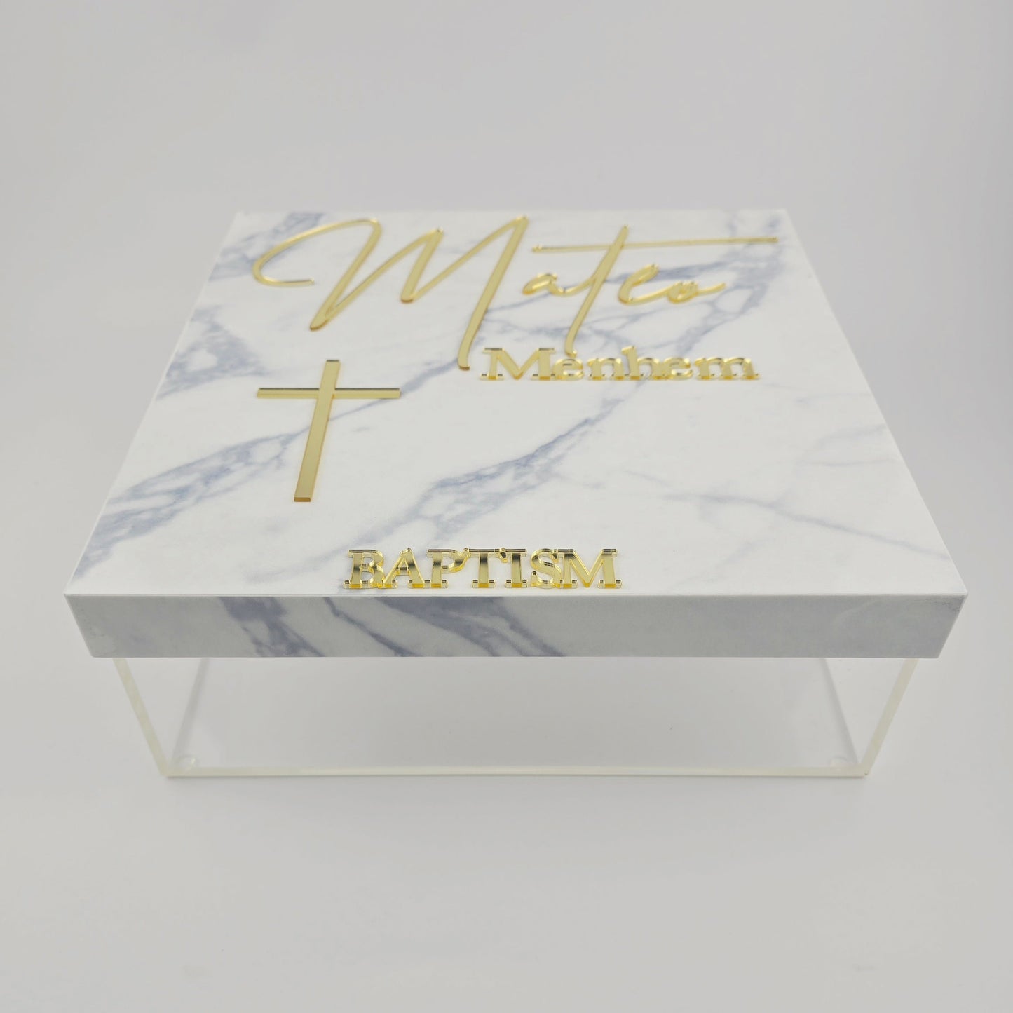 Personalized Baptism Keepsake Box