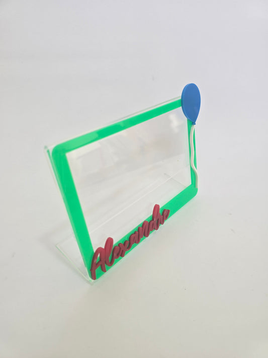 Personalized Special Themed Plexi Photo Frame