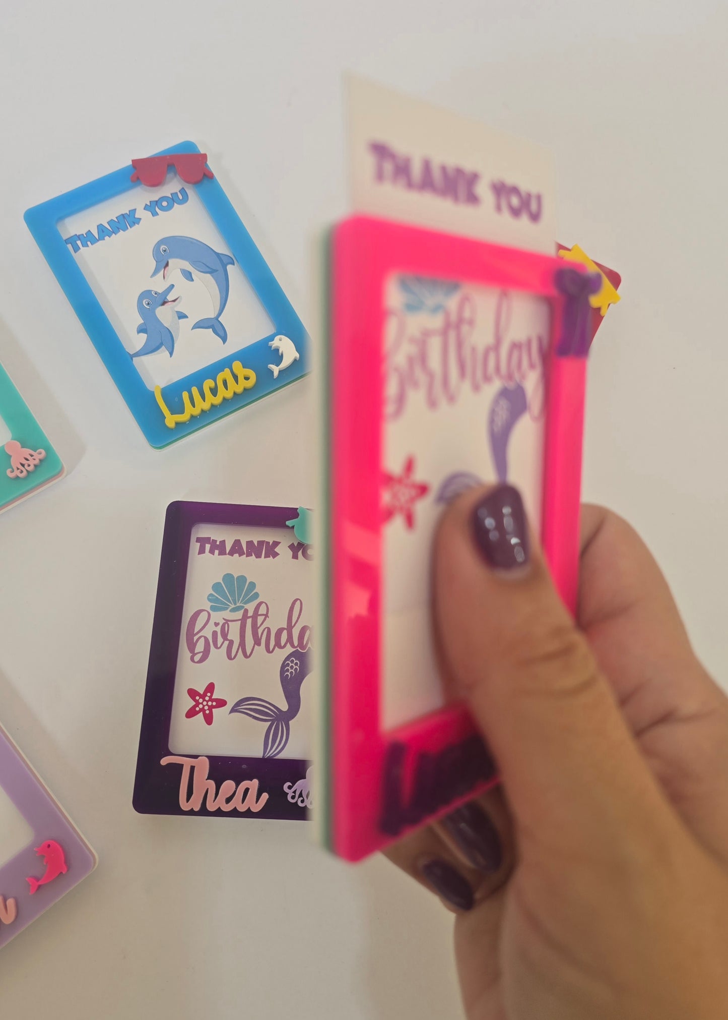 Personalized Birthday Magnet Frame