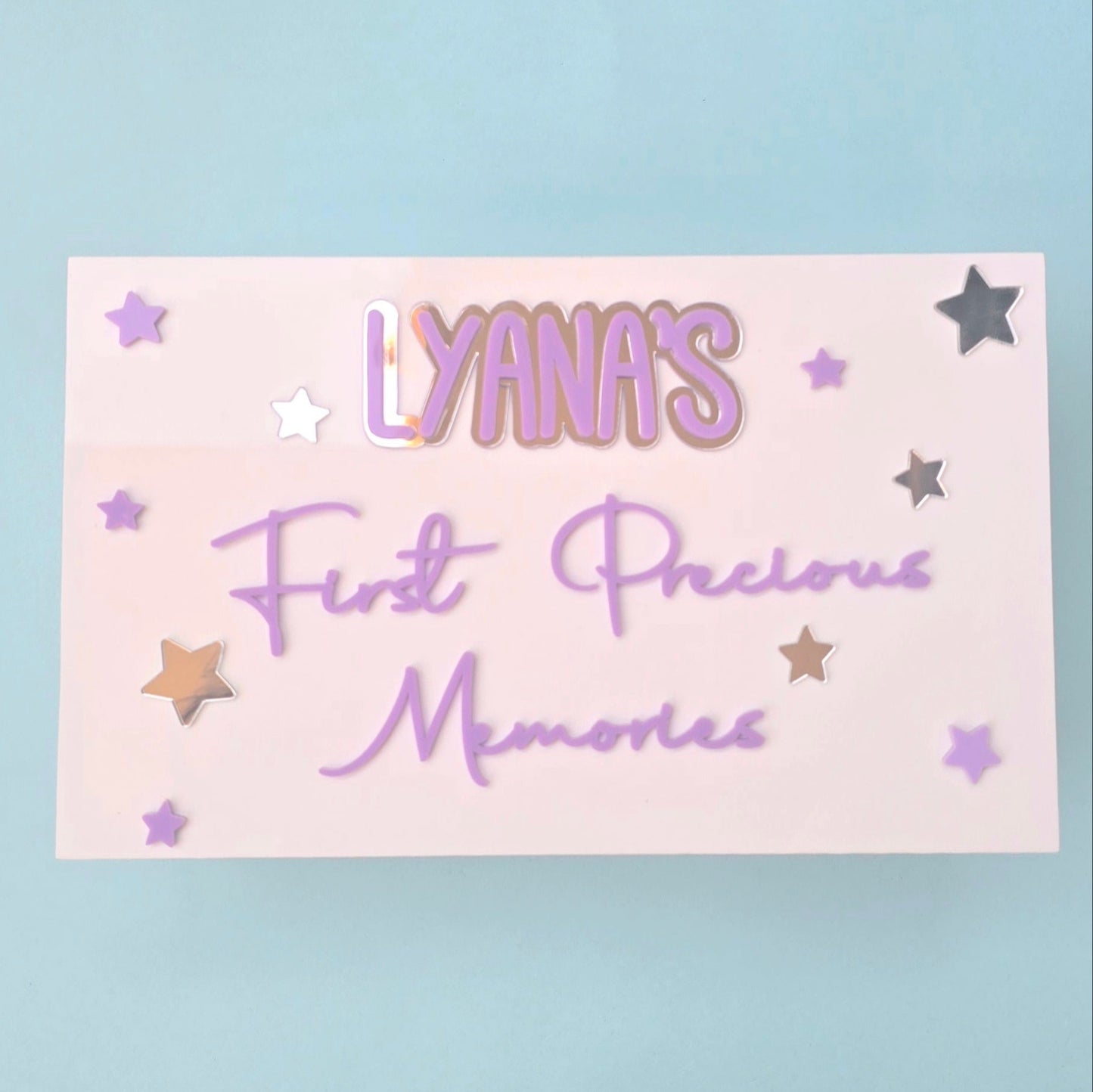 Personalized Memory Box – “First Precious Memories”