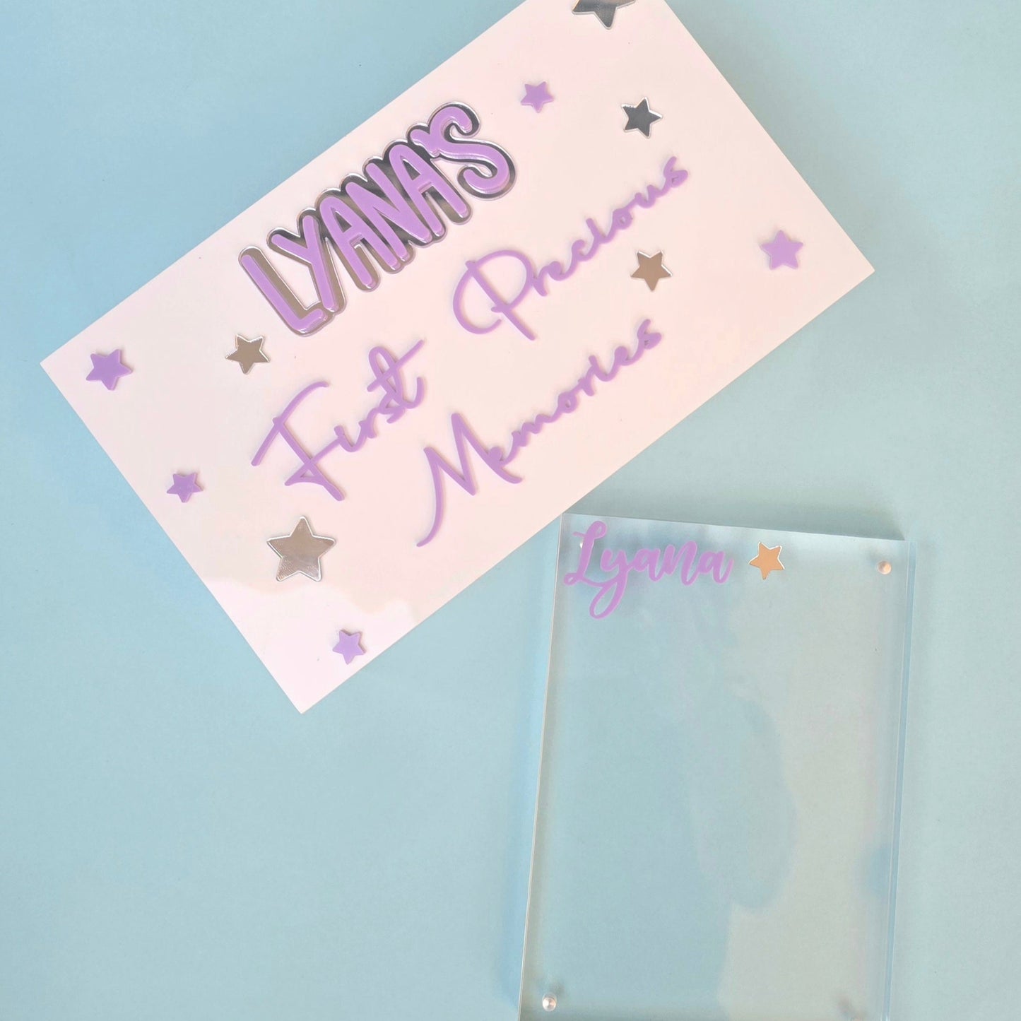 Personalized Memory Box – “First Precious Memories”