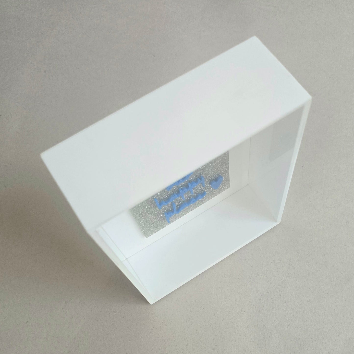 Mini Frame Box – "This is our happy place"