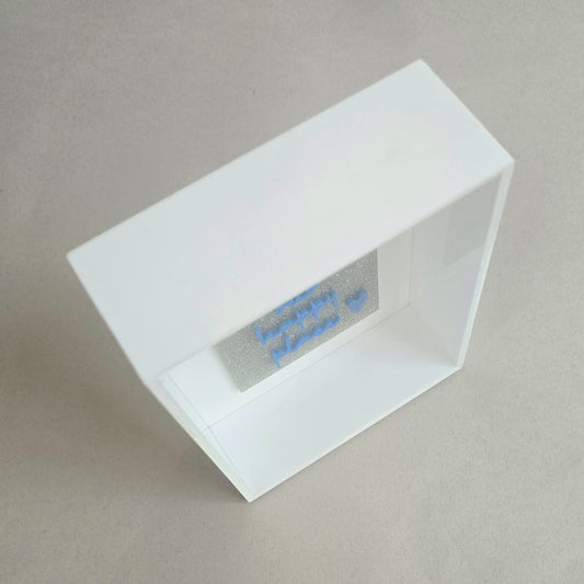 Mini Frame Box – "This is our happy place"
