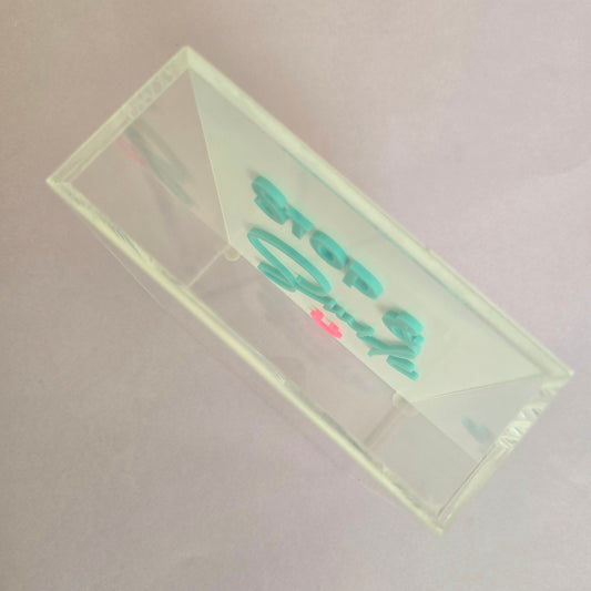 Mini Frame Box – "Stop & Smile"