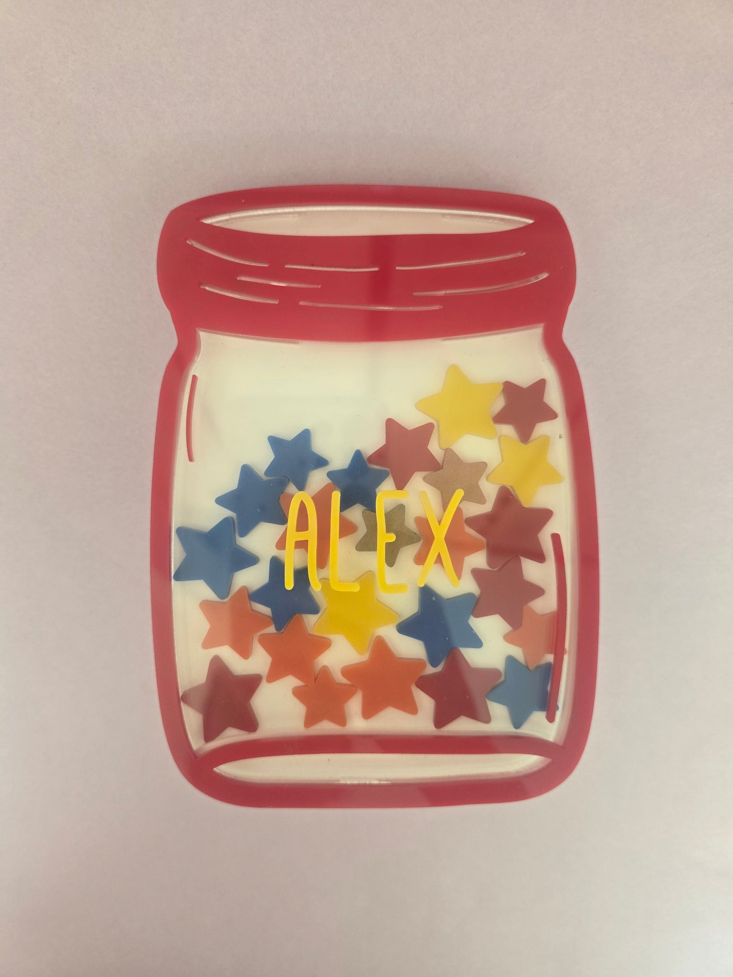 Personalized Acrylic Reward Jar – Fun Motivation for Kids