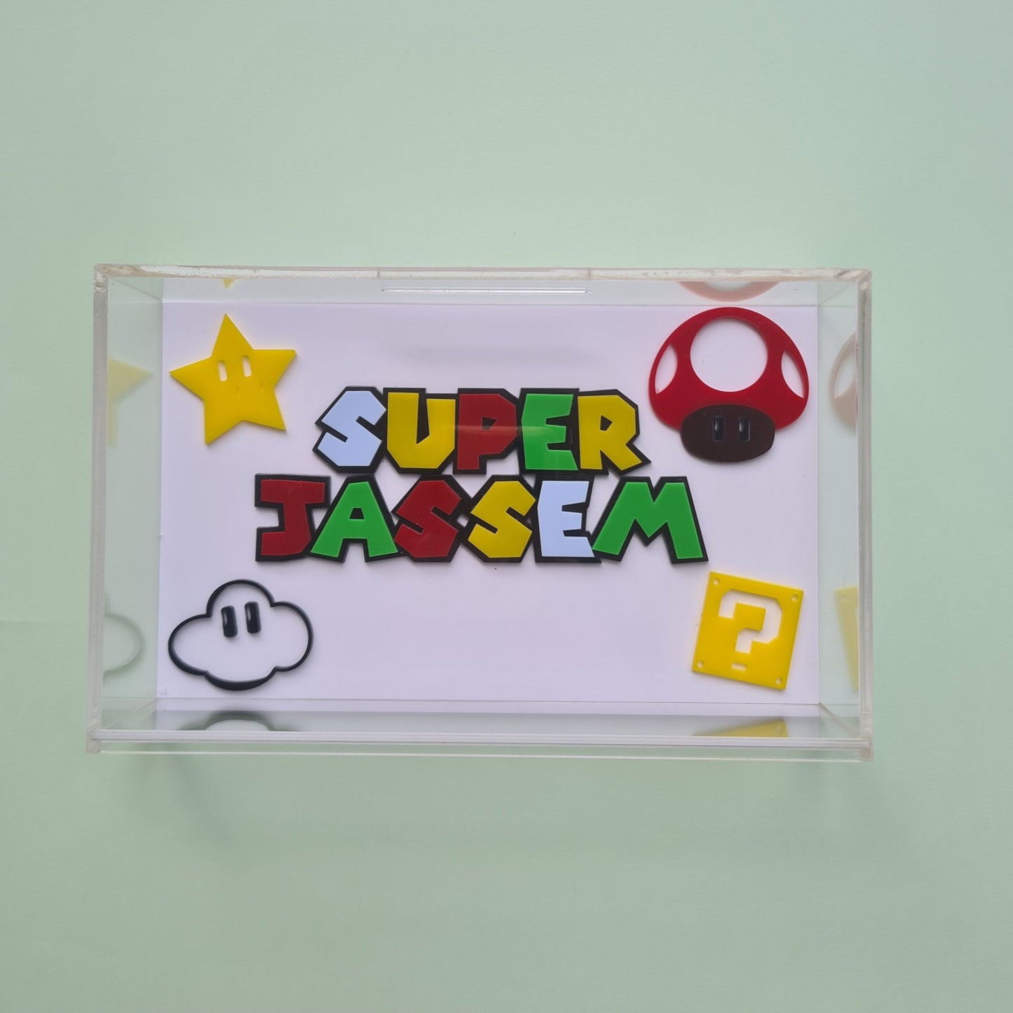 Personalized Super Mario Money Box