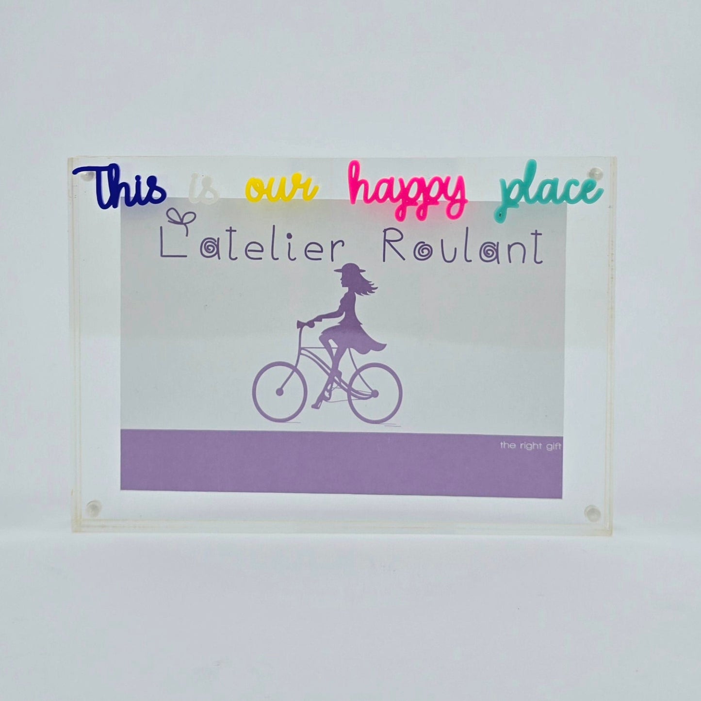 Custom Plexiglass Magnetic Picture Frame