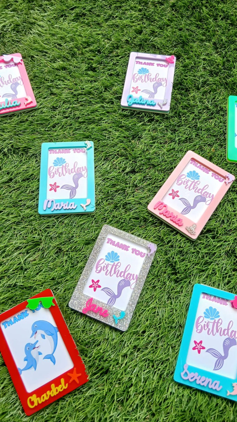 Personalized Birthday Magnet Frame