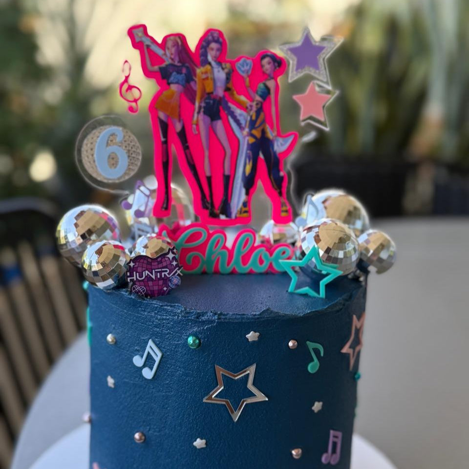 Cake Topper kpop demon hunters