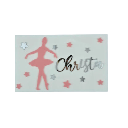 Personalized Balerina Keepsake Box