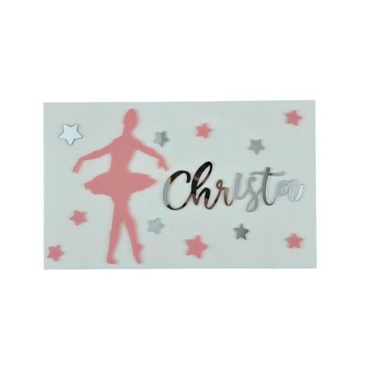 Personalized Balerina Keepsake Box
