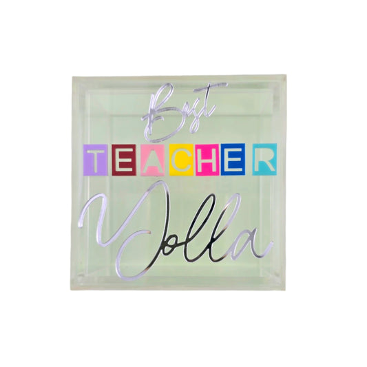 Personalized Teacher Gift Box
