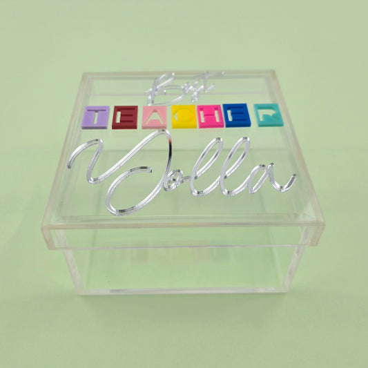 Personalized Teacher Gift Box