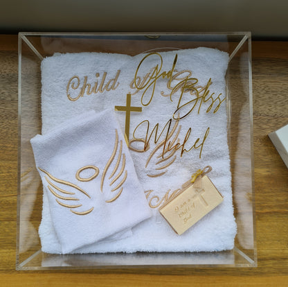 Personalized Baptism Keepsake Box
