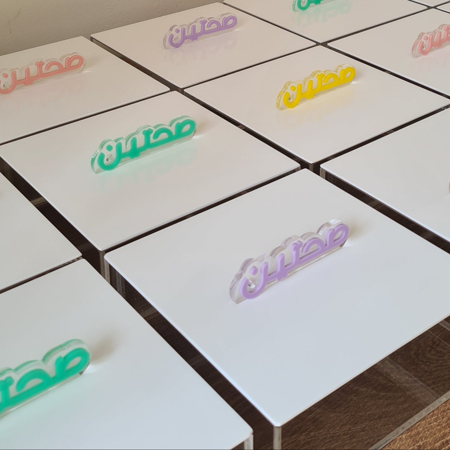 "Sahtein" Plexiglass Snayniye Serving Box