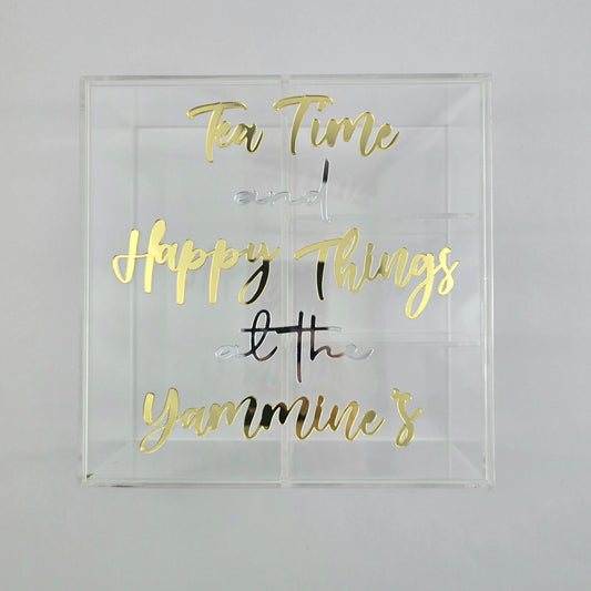 Personalized Multipurpose Plexiglass Box