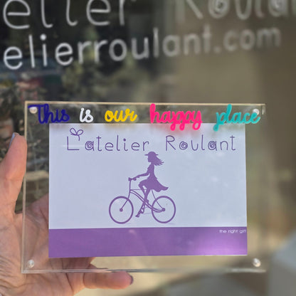 Custom Plexiglass Magnetic Picture Frame