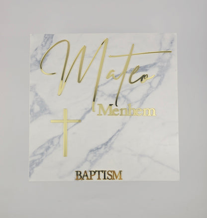 Personalized Baptism Keepsake Box