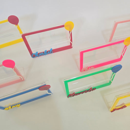 Personalized Special Themed Plexi Photo Frame