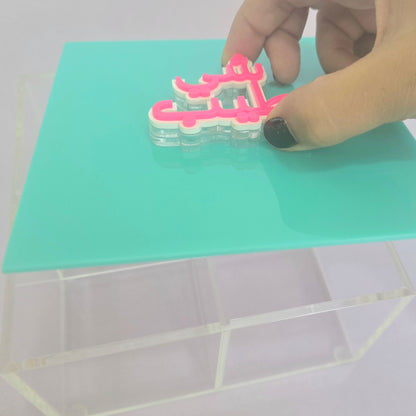Transparent Plexiglass Box – “Chi Tayeb” Lid
