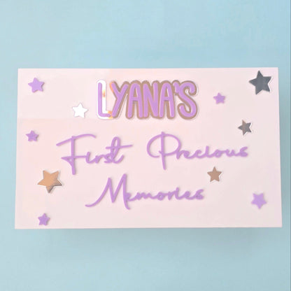 Personalized Memory Box – “First Precious Memories”