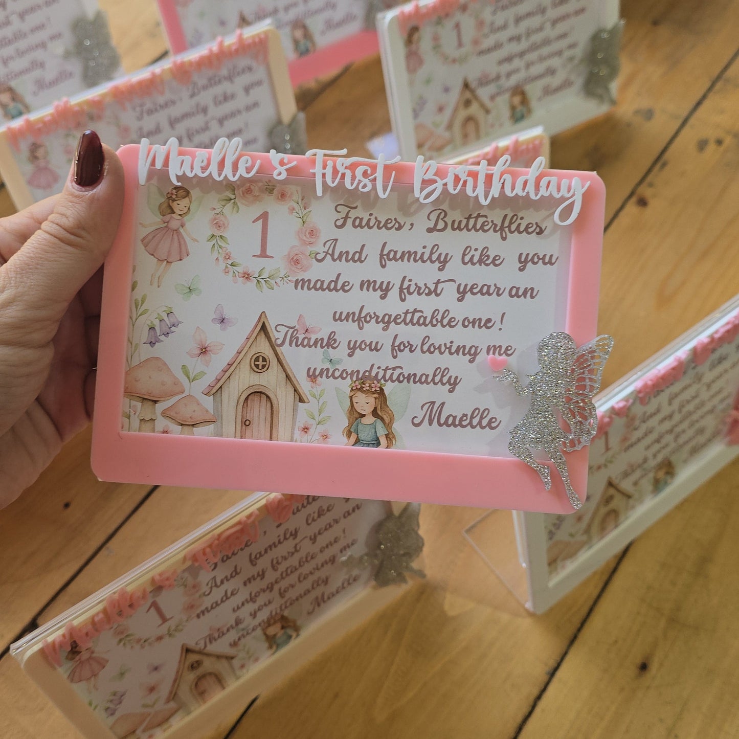 Personalized Special Themed Plexi Photo Frame