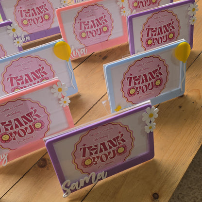 Personalized Special Themed Plexi Photo Frame