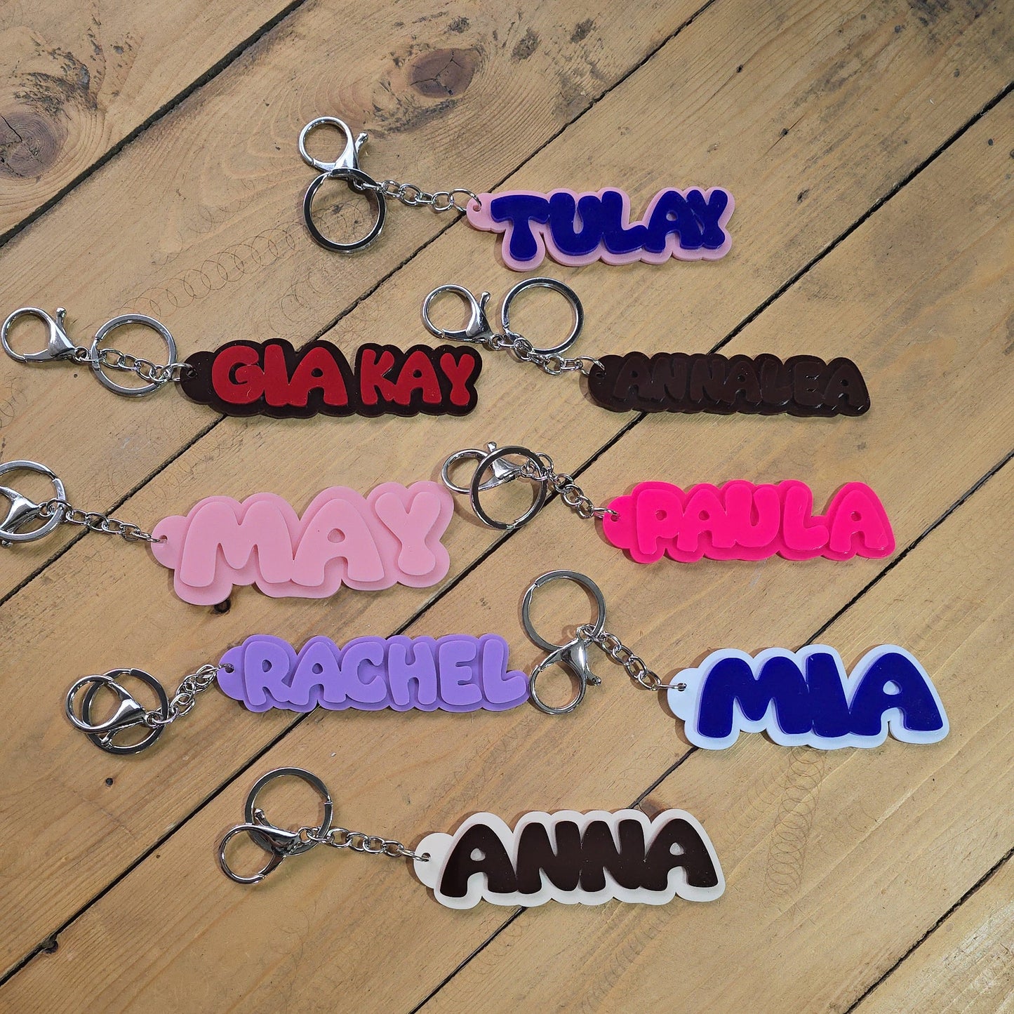 Personalized Name Keychain