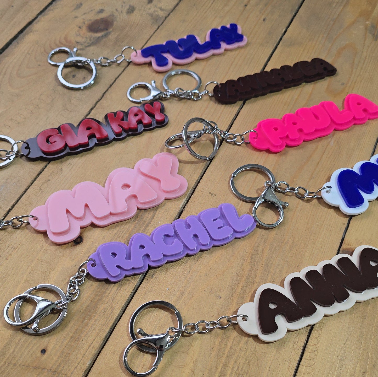 Personalized Name Keychain