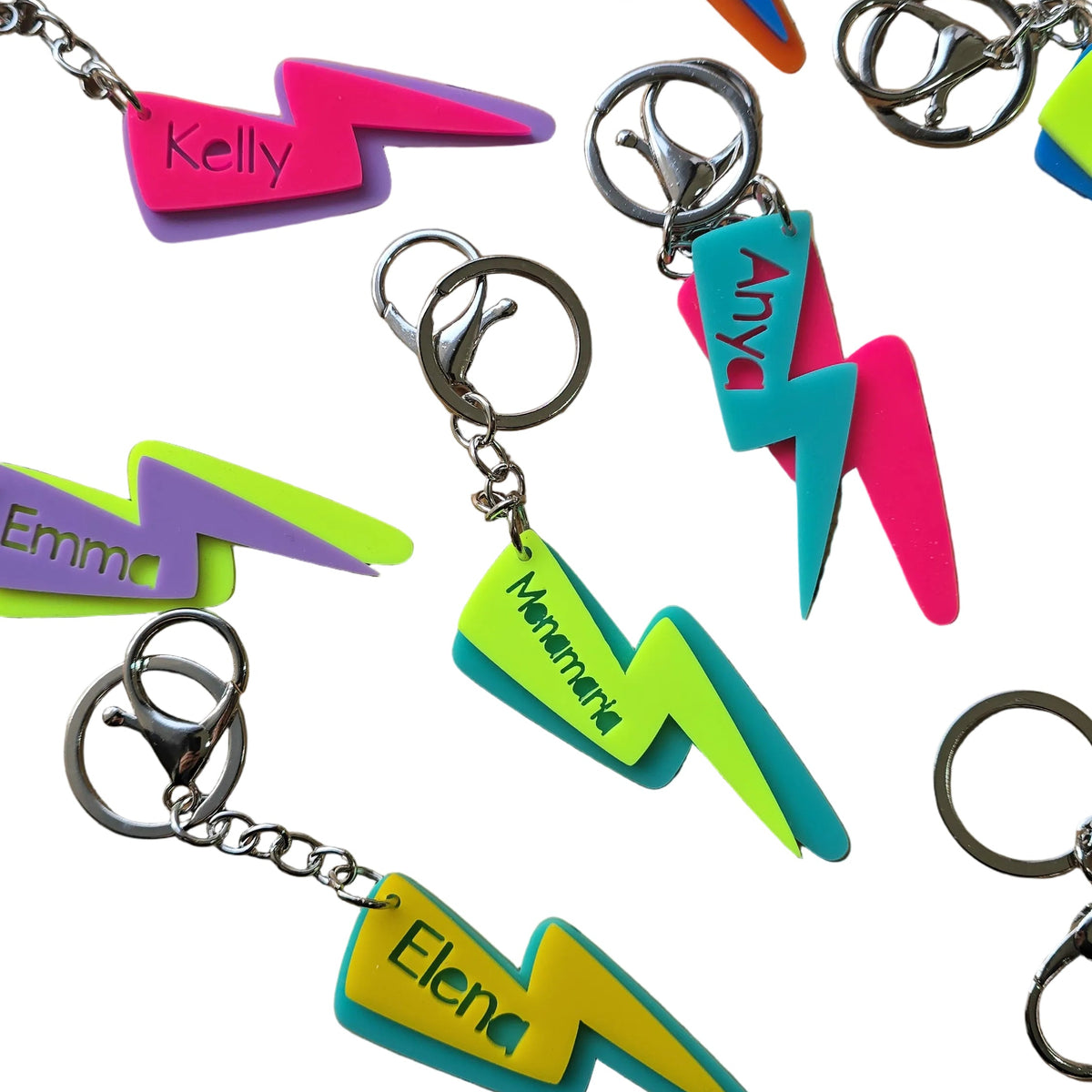 Personalized Flash Plexiglass Name Tags