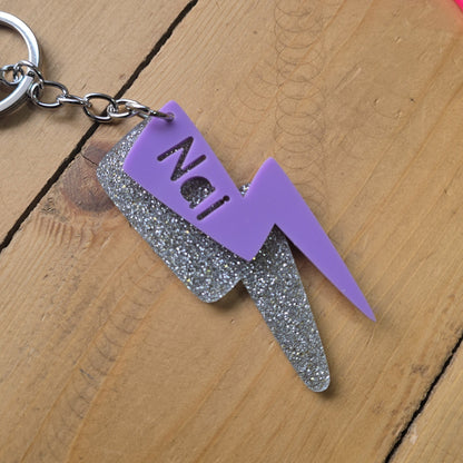 Personalized Flash Plexiglass Name Tags
