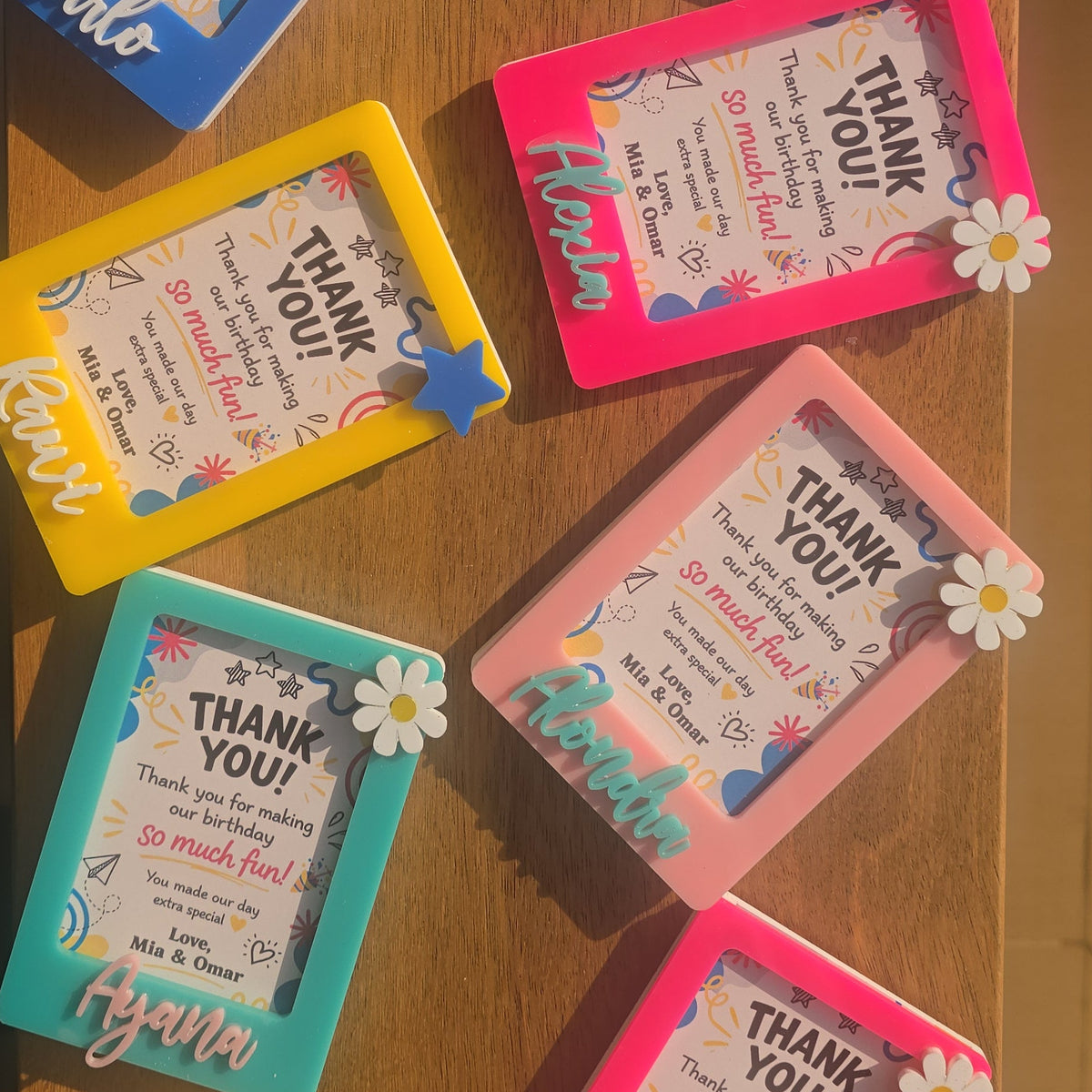 Personalized Birthday Magnet Frame