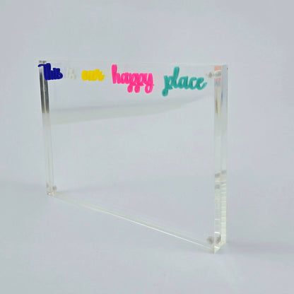 Custom Plexiglass Magnetic Picture Frame