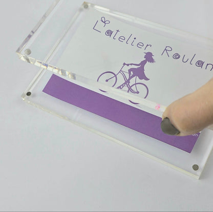 Personalized Magnetic Photo Frame
