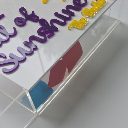 Personalized Gratitude Box – "Box Full of Sunshine"