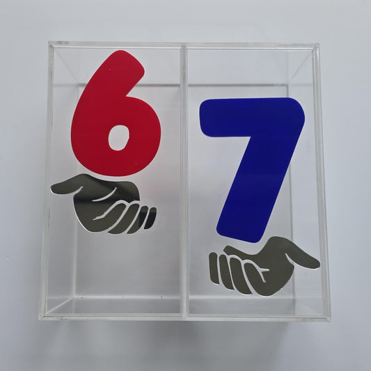 6 7 design on Multipurpose Plexiglass Organizer Box