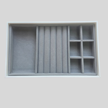 Personalized Purple Marble Jewelry Box